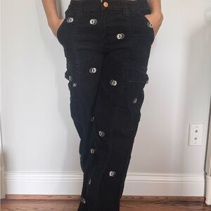 PacSun Black Straight Leg Jeans with Classic Design